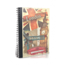 Sveska A4/A5 kolekcija GRADOVI - Spirala